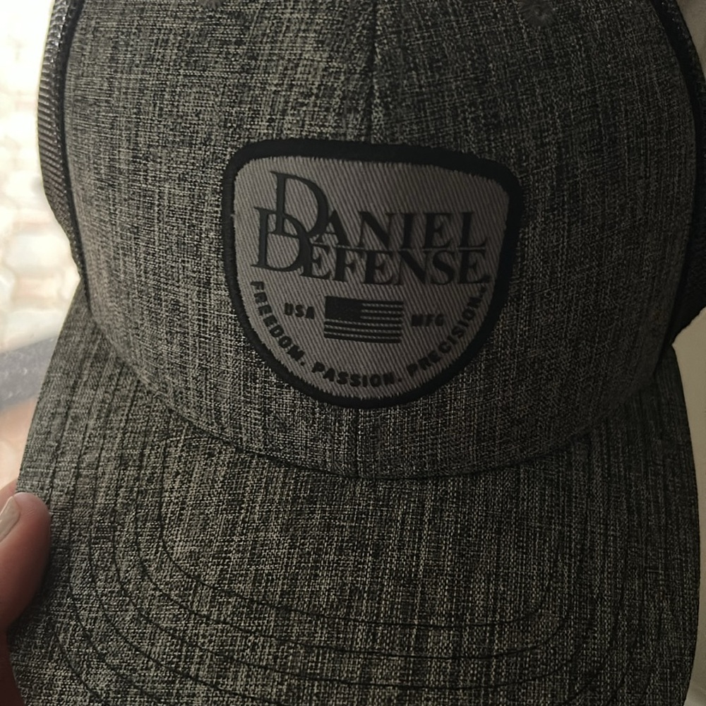 Gray and Black patch Daniel defense